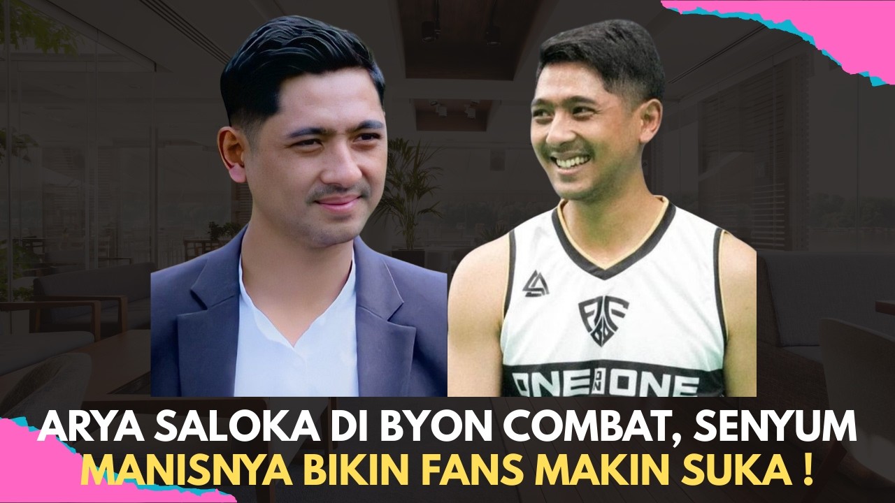 EKSKLUSIF! Momen Arya Saloka di Byon Combat Undangan Cellos, Senyum Manisnya Curi Perhatian!