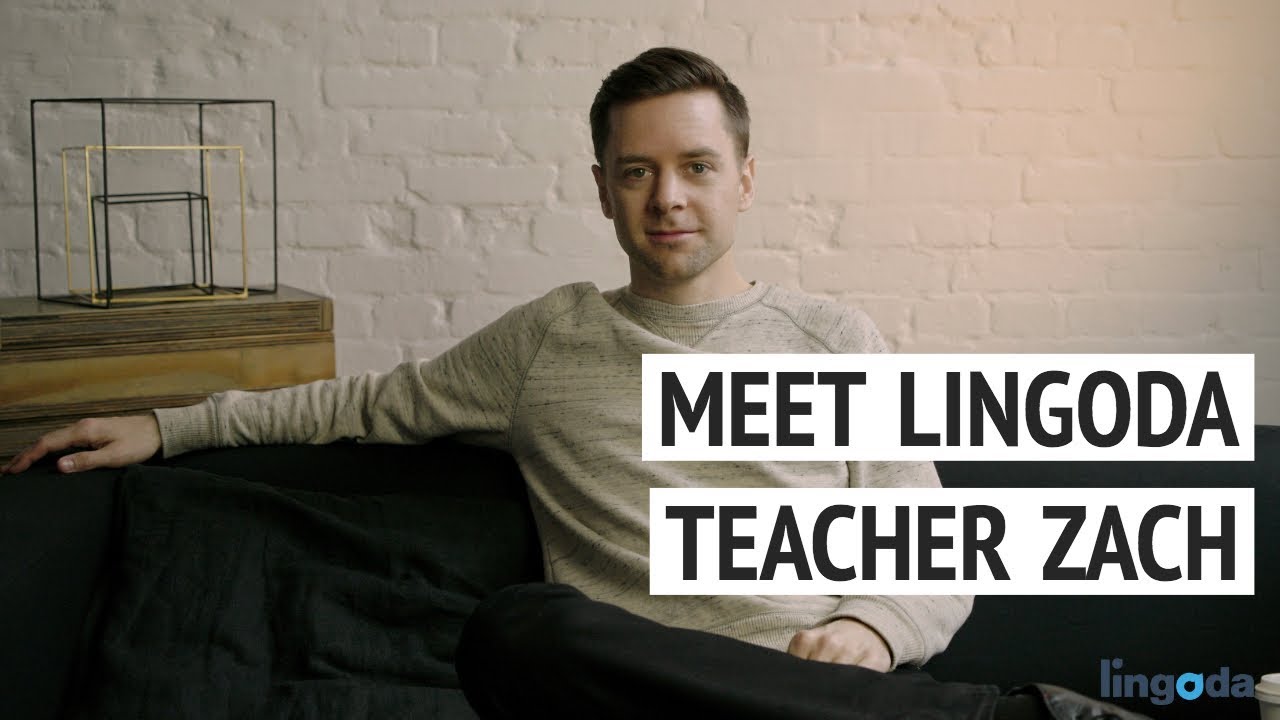 Meet Lingoda English Teacher Zach