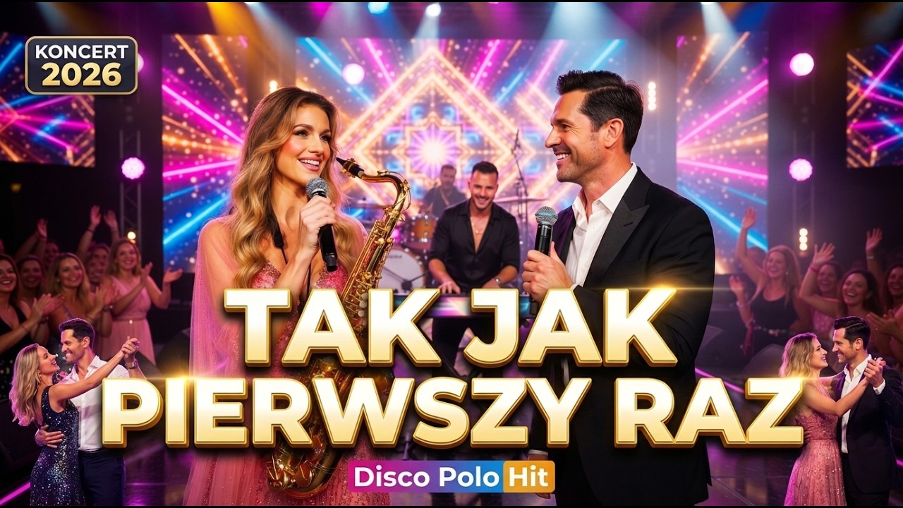 Tak Jak Pierwszy Raz ❤️ Koncertowa Wersja 2026 | Disco Polo Hit