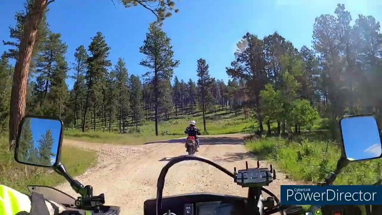 Riding Dual Sport in the Black Hills of South Dakota. Part 1
