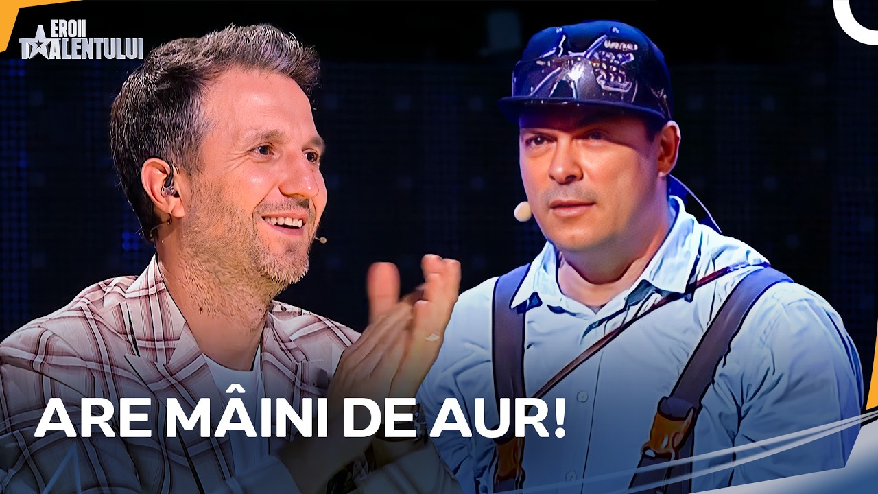 A Renunțat La Școală Și A Spălat Geamuri, Dar Acum Creează Minuni Din Piulițe! | Romanii au Talent