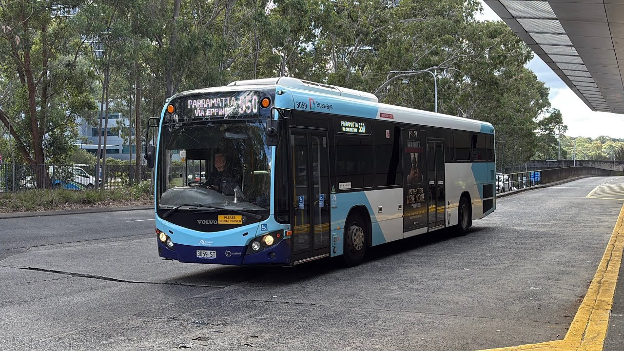 Busways Volvo B8RLE Custom CB80 3059ST [Route 550]