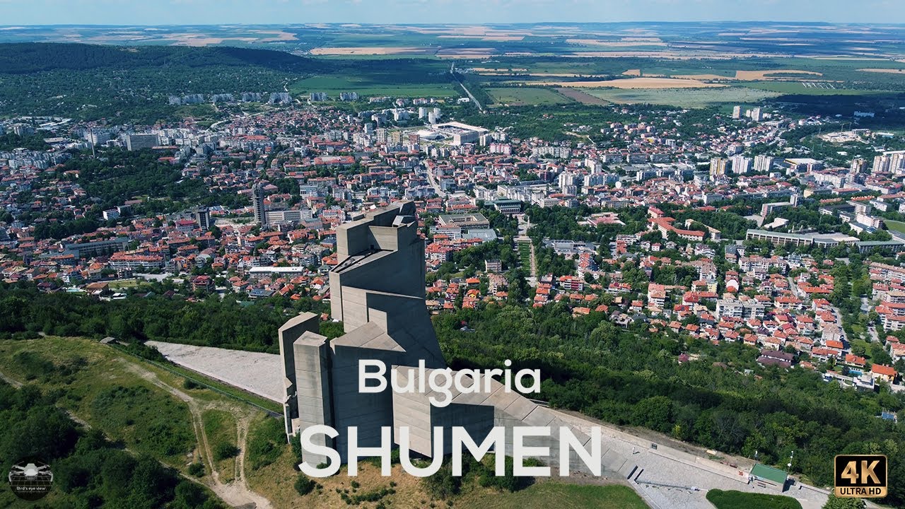 Shumen 4K Drone 🇧🇬 Founders of the Bulgarian State Monument 2024