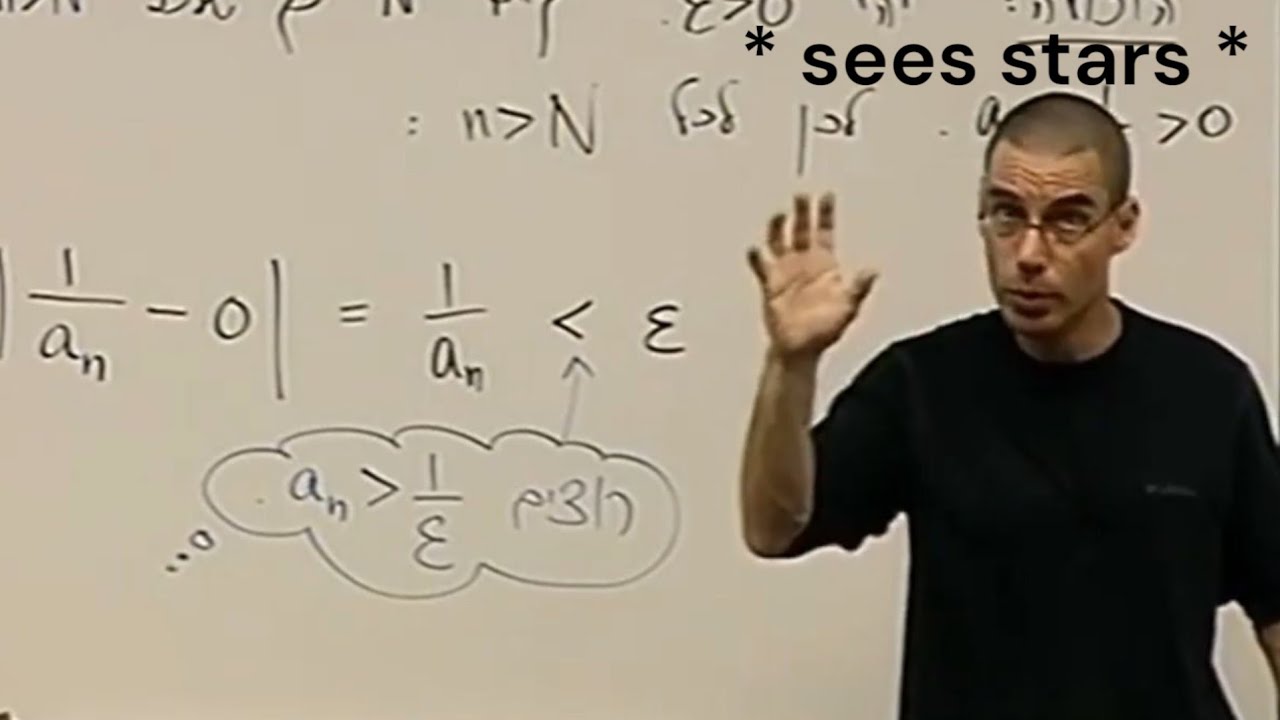 Aviv Censor Doing Stand-Up During Math Lectures #2 [Translated]