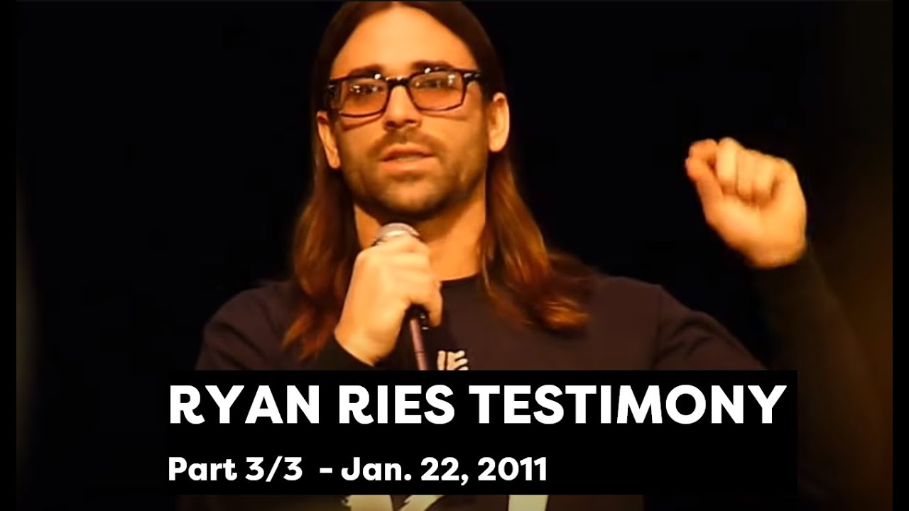 3/3 | Ryan Ries shares his story - Seattle Jan 22, 2011