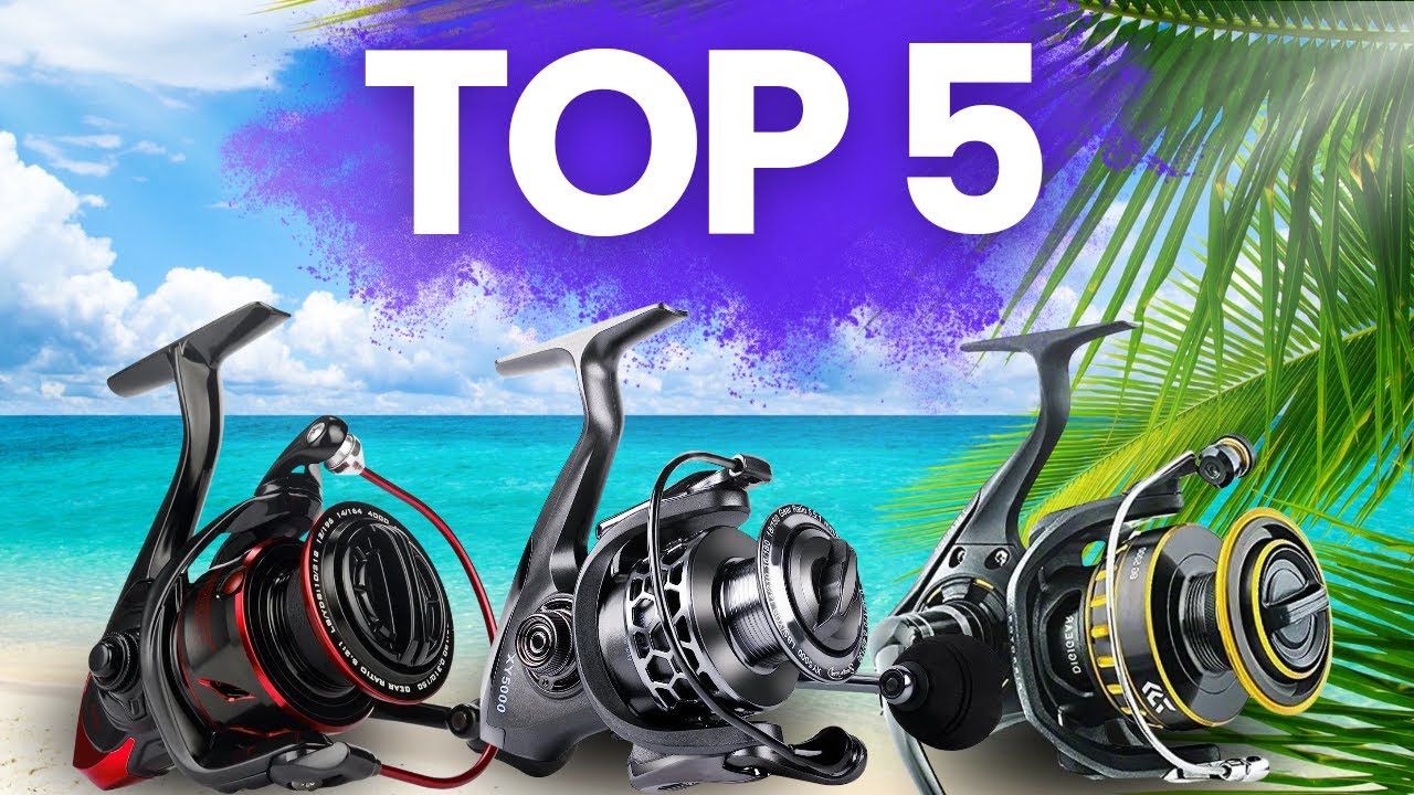 ✅TOP 5 Best Spinning Reels on Amazon [2026]🎣For Saltwater, Bass, Trout, Catfish & Freshwater Fishing
