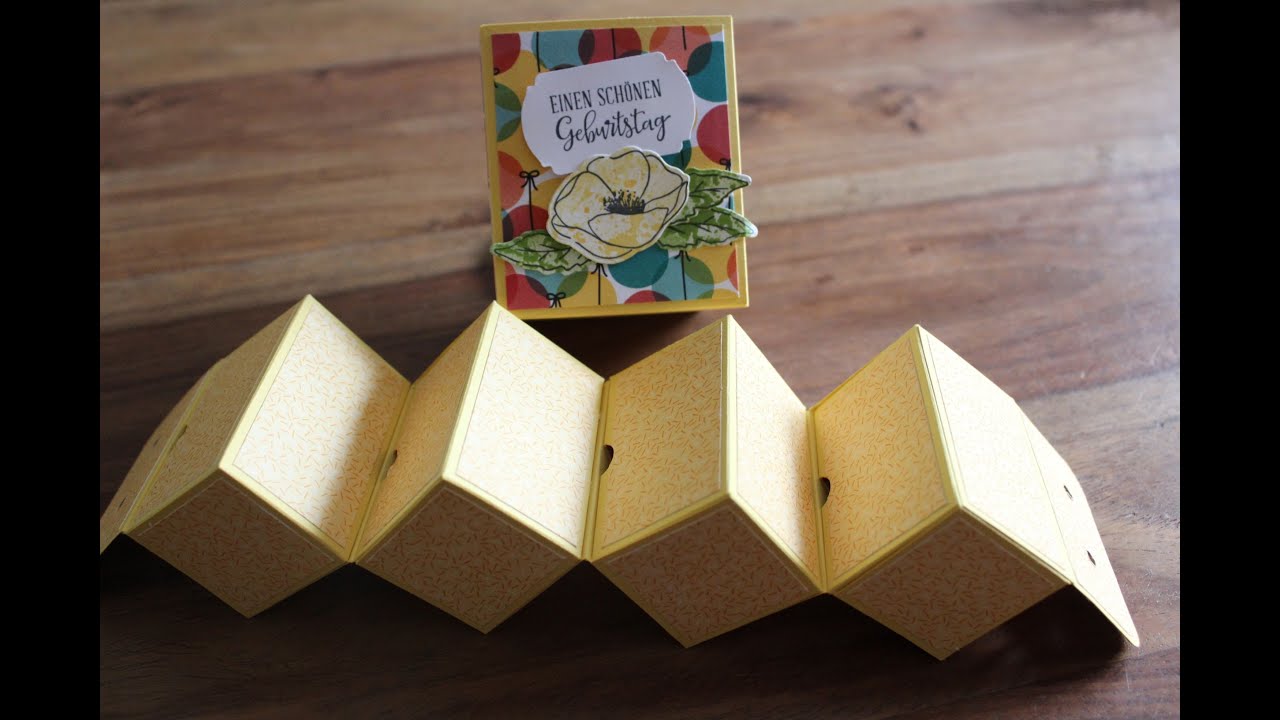Roll UP Box!!! Mit Produkten von Stampin`UP!