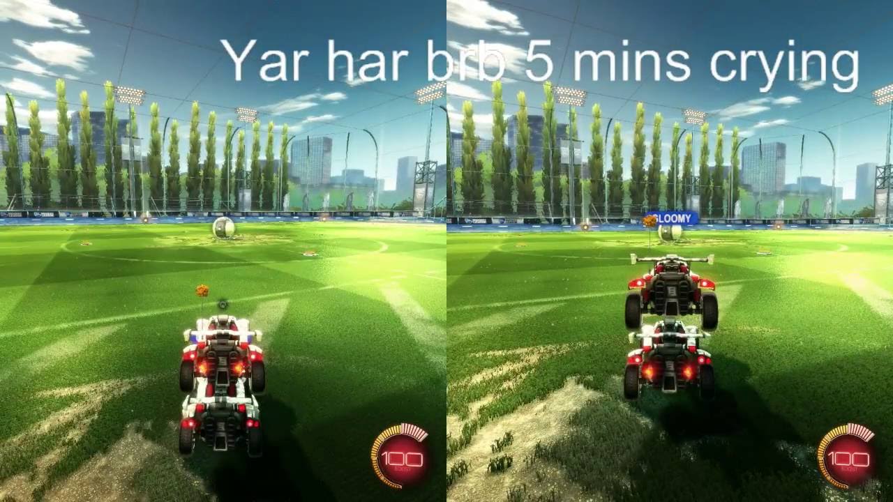 Sadjunior got 2 cars into freeplay    Synchronized aerials