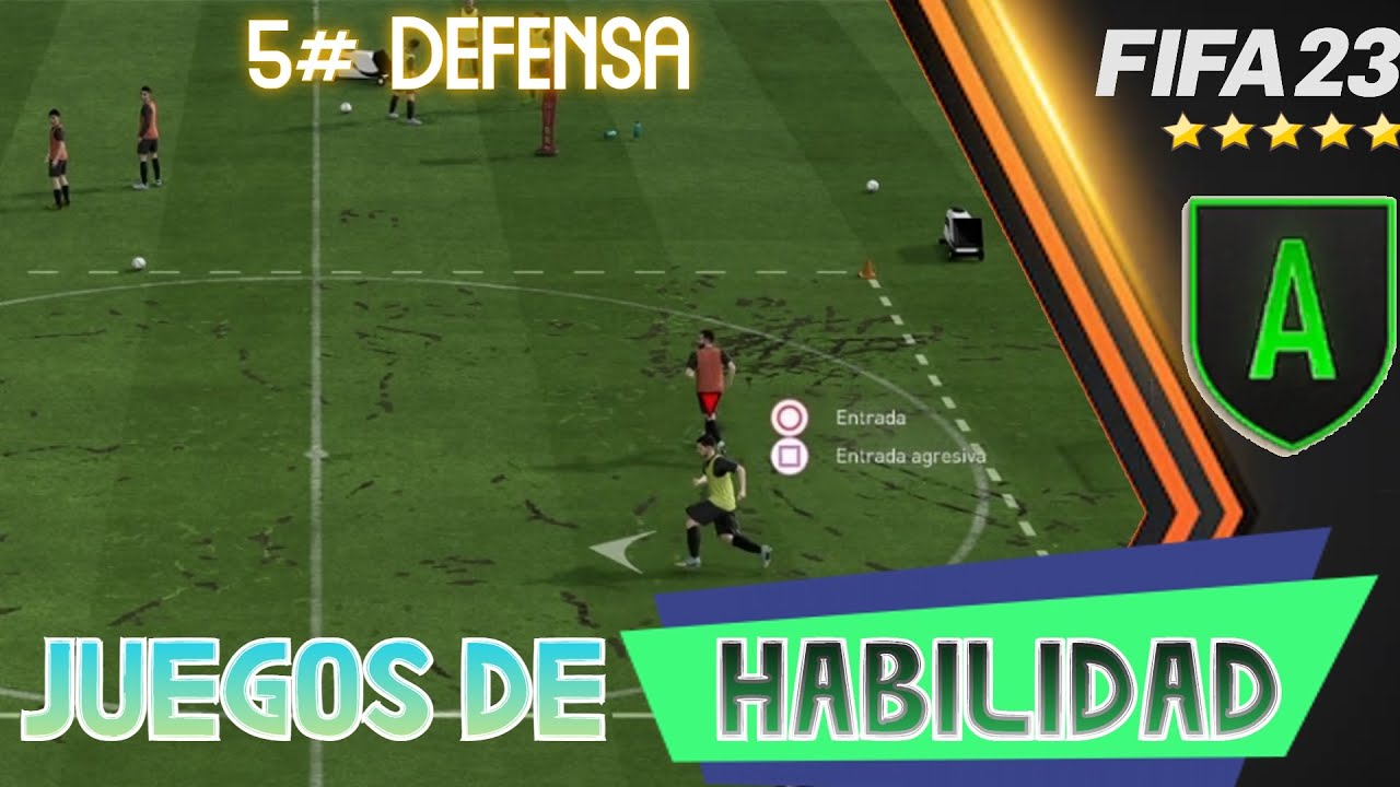 FIFA23 - JUEGOS DE HABILIDAD 5 - DEFENSA / TRUCOS Y TIPS PARA 