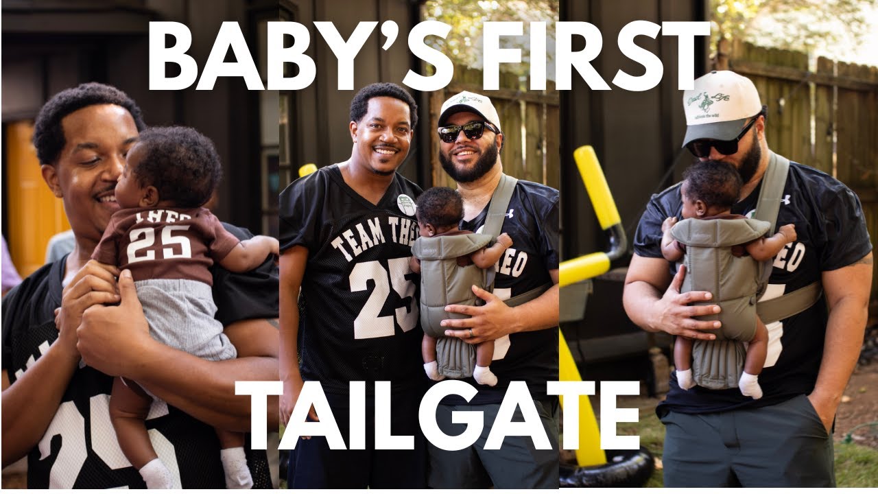 BABY'S FIRST TAILGATE | Meeting the Grandparents