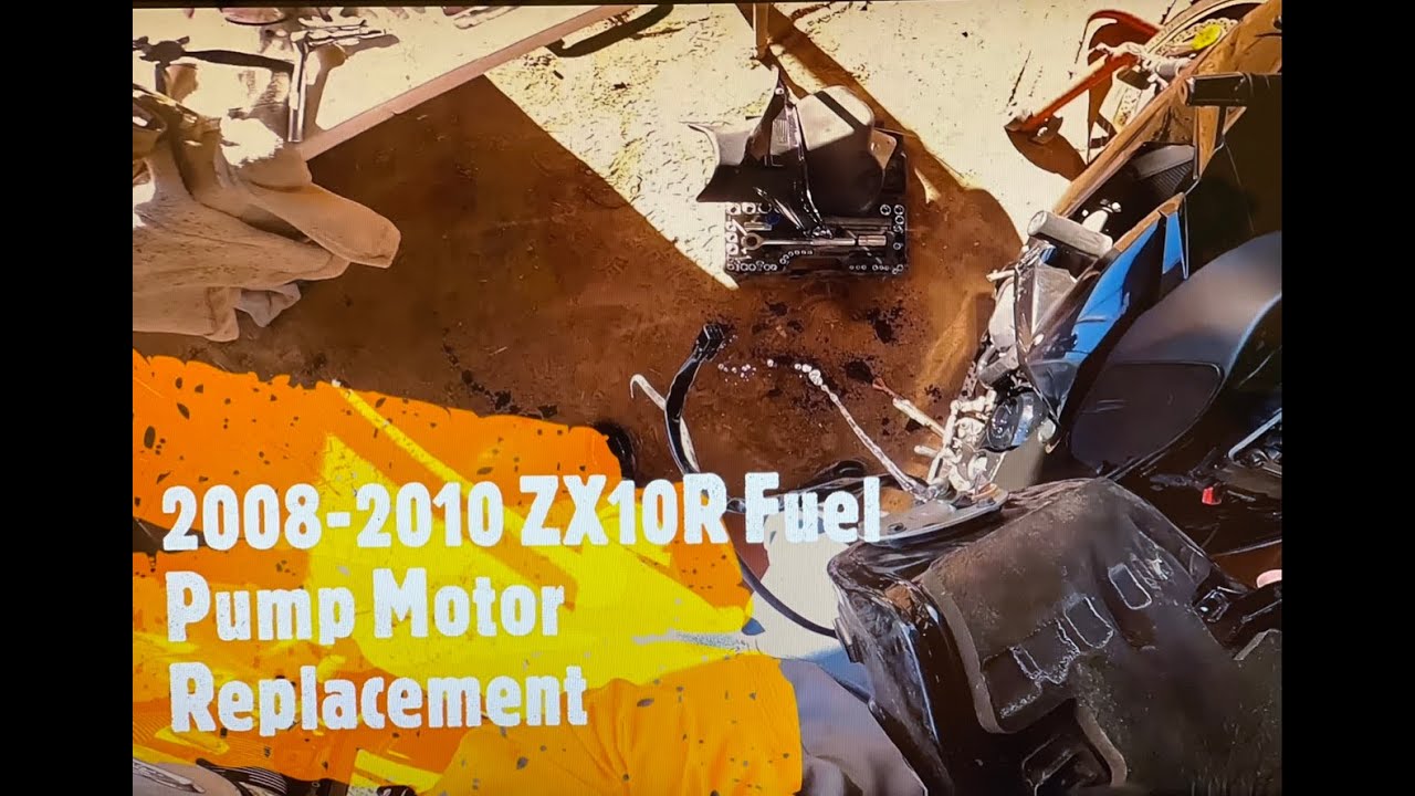 2008-2010 ZX10R Fuel Pump Rebuild & Install