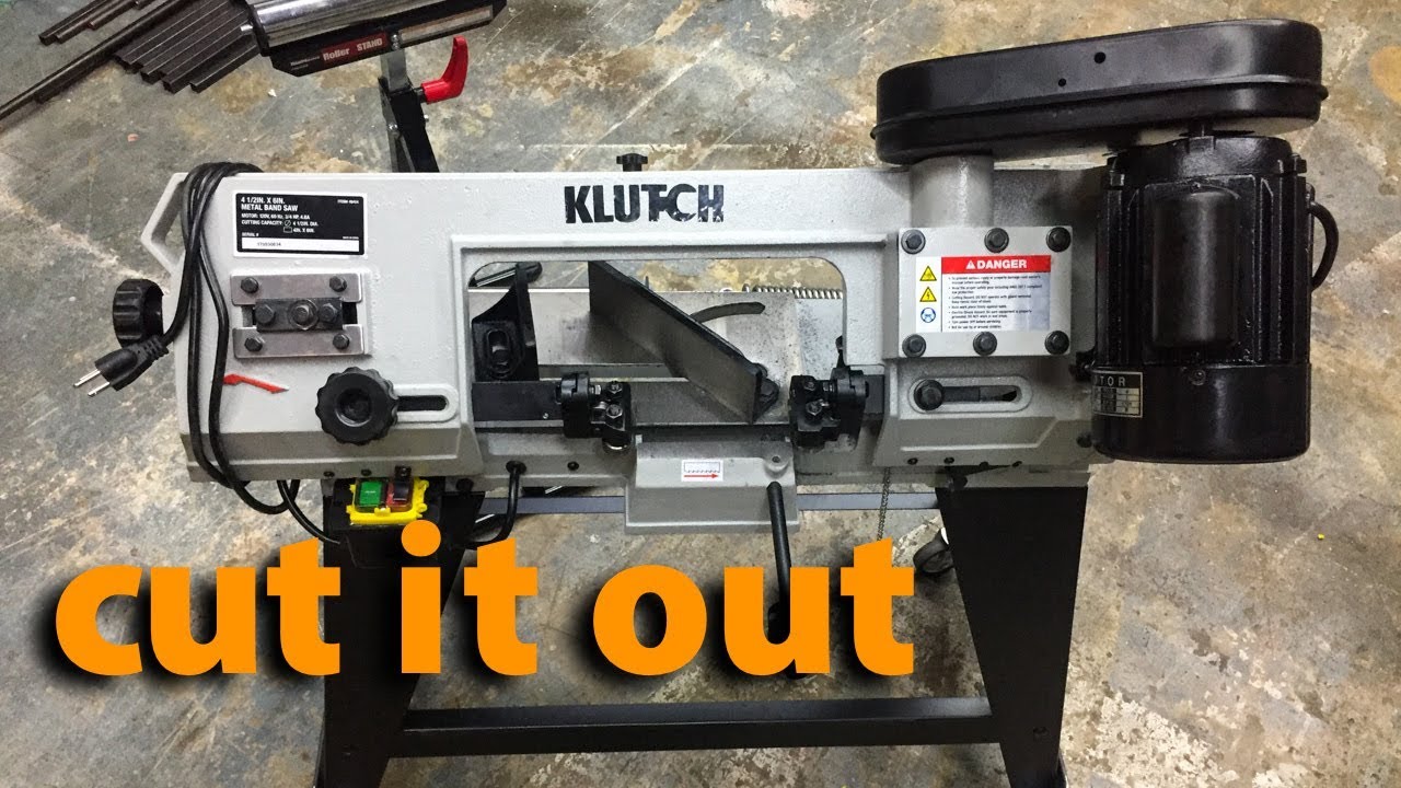 Klutch/HF 4x6 Bandsaw Setup