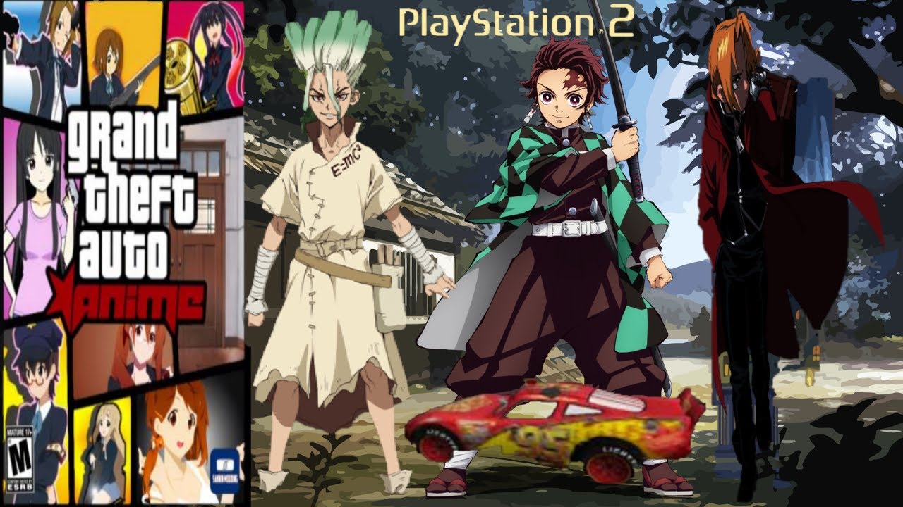 Grand Theft Auto (GTA) Anime PS2