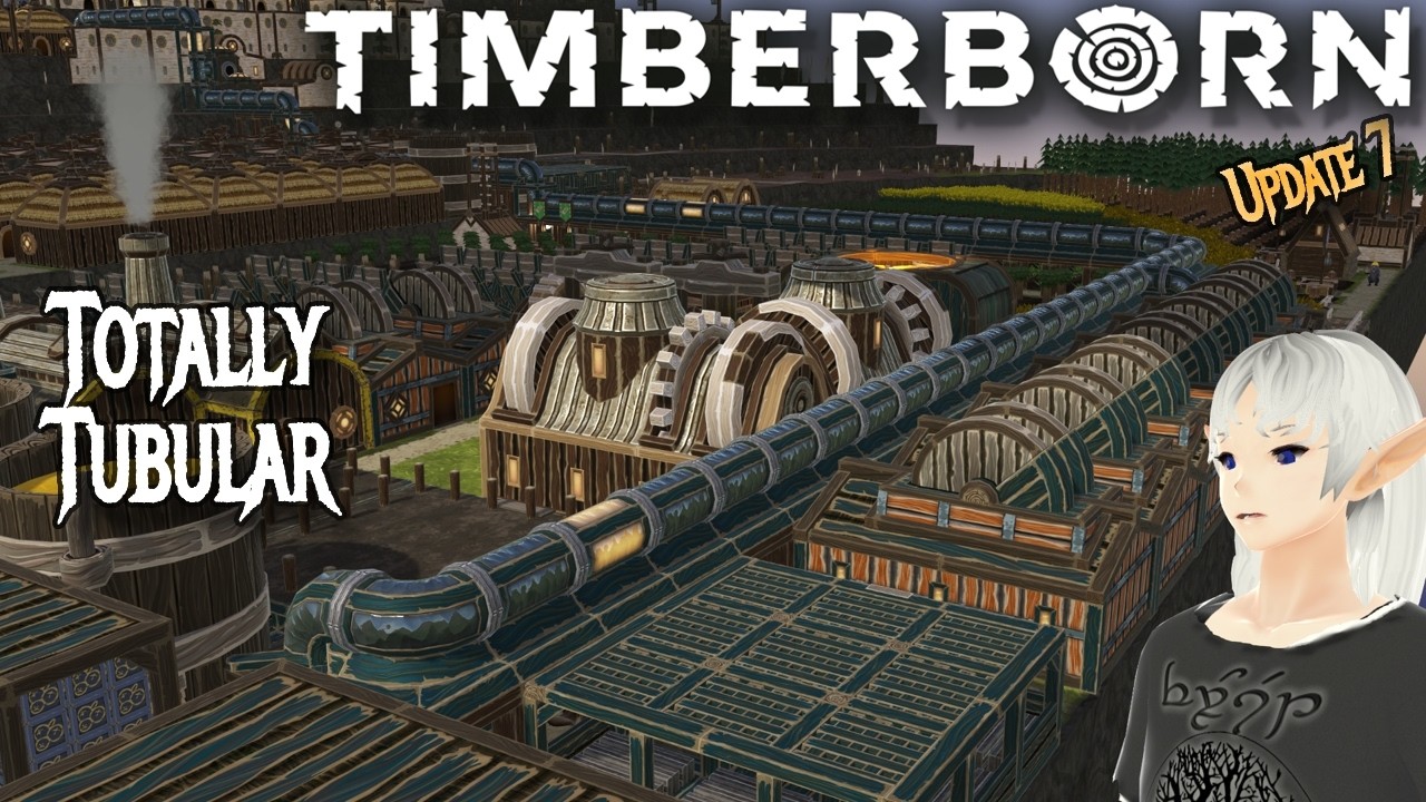 Tubes And Disasters &ndash; Timberborn Update 7 Hard mode [E10]