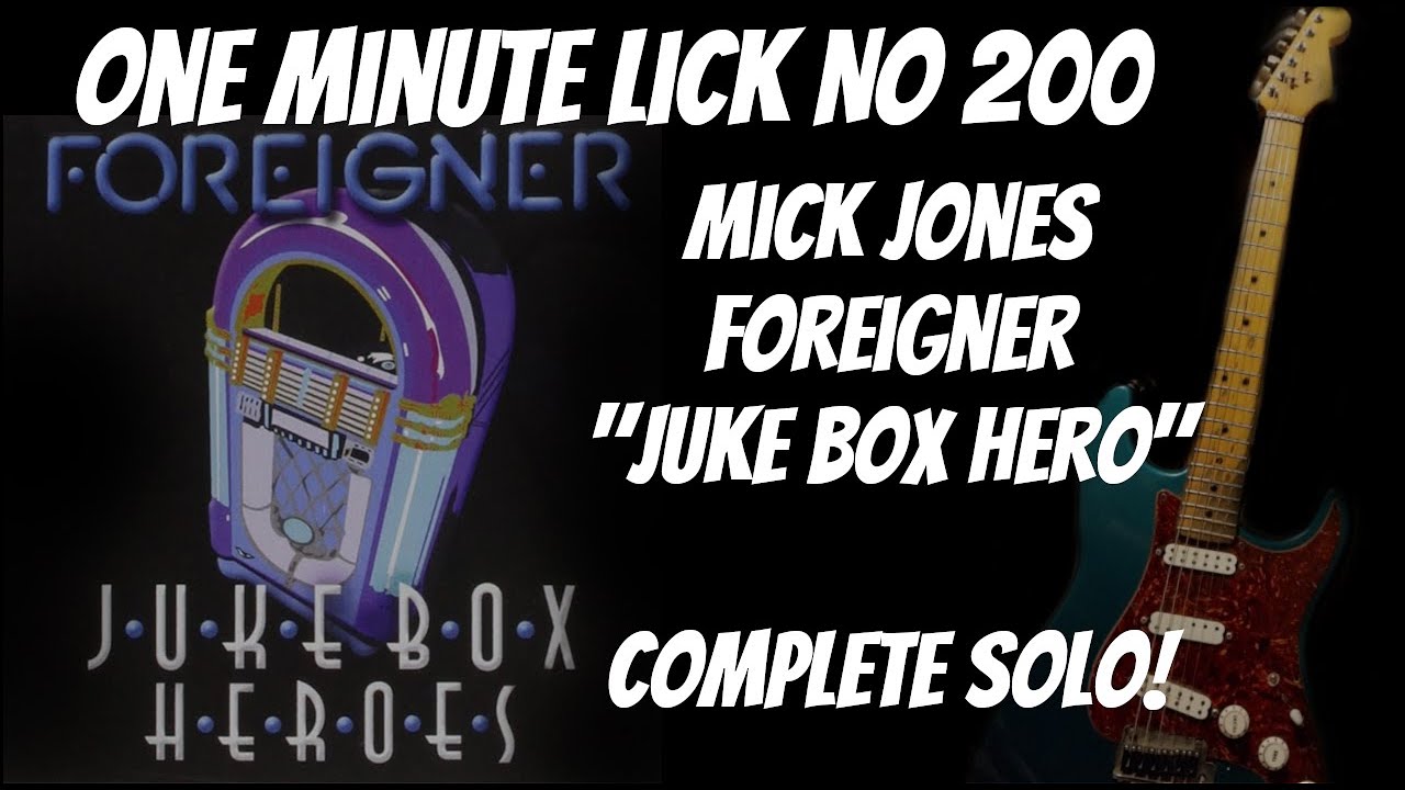 One Minute Lick 200 -  Foreigner 