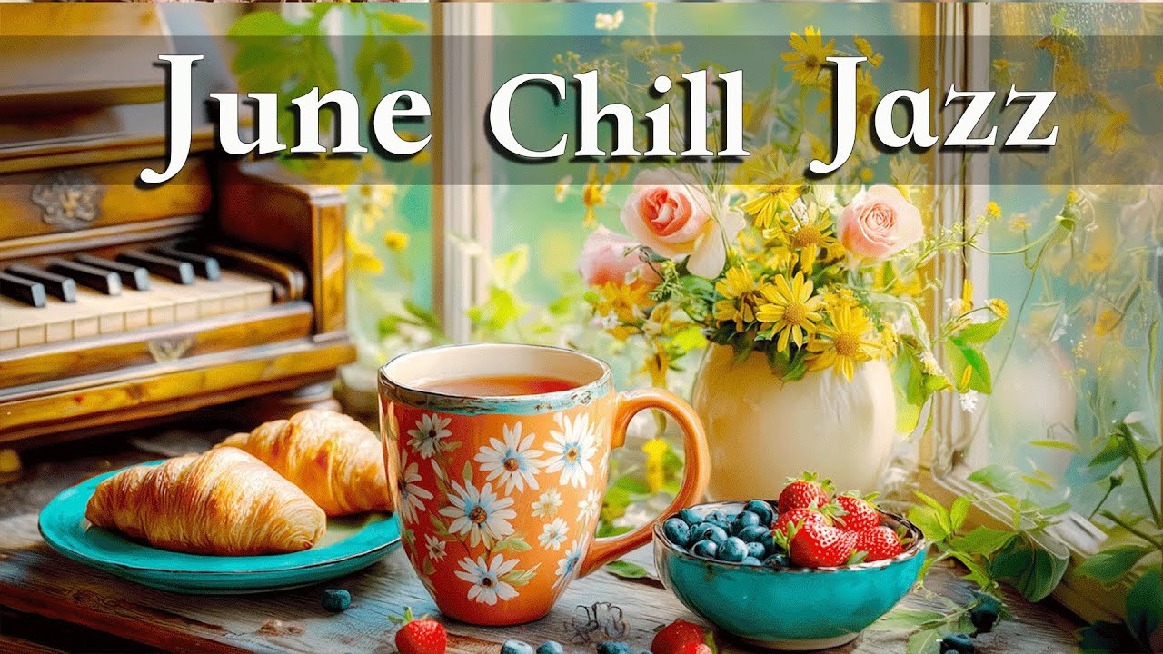 June Chill Jazz Music ☕ June Bossa Nova Instrumental & Bossa Nova instrumental for Studying