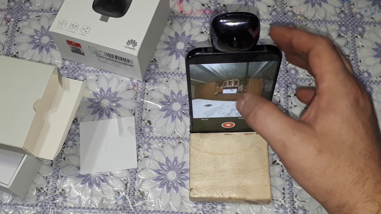 Распаковка и обзор камеры  HUAWEI envision 360 VC60