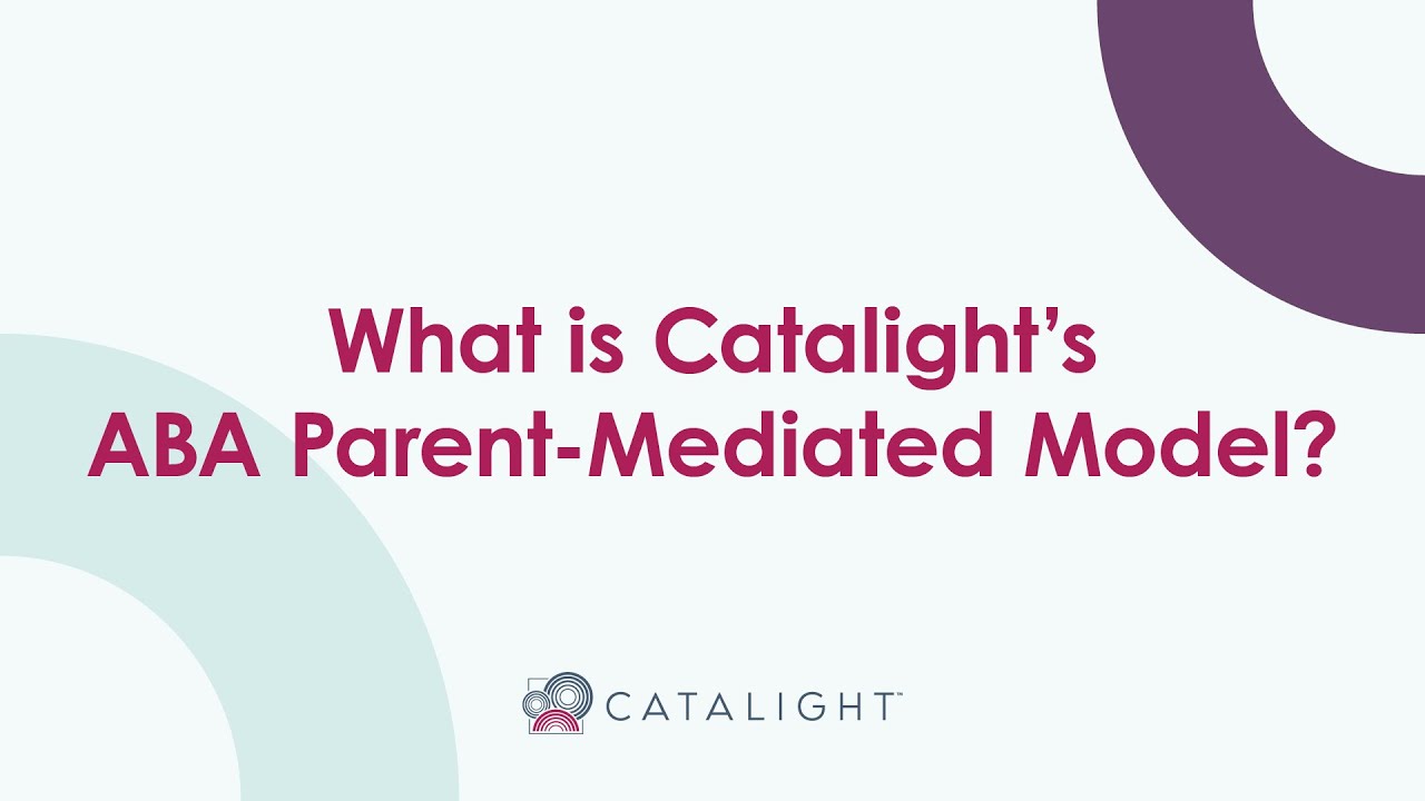 What is Catalight's ABA Parent-Mediated Model?