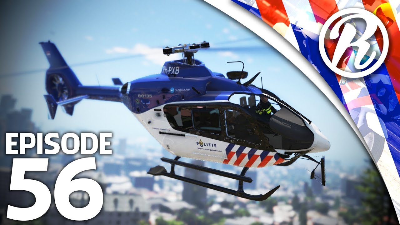 [GTA5] OP PAD MET DE NL POLITIE HELIKOPTER!! - Royalistiq | Nederlandse Politie #56 (LSPDFR 0.31)