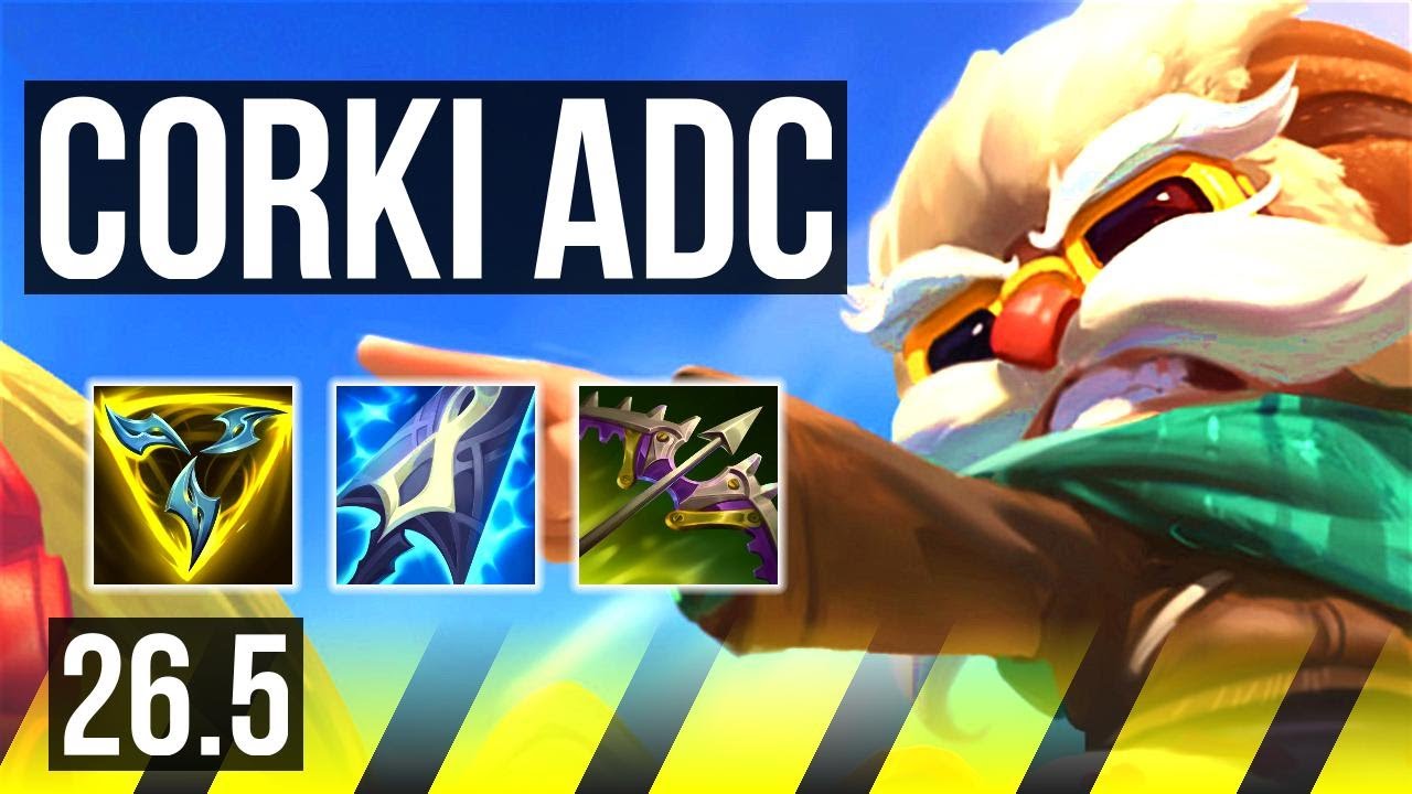 CORKI & Braum vs SWAIN & Rell (ADC) | 89K damage | EUNE Challenger | 26.5