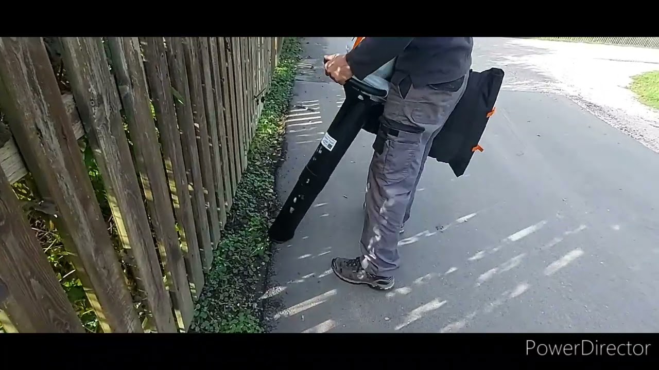 Neuzugang Mietgerät 》Stihl SHA 140 Akku Saughäcksler Laubsauger 😊