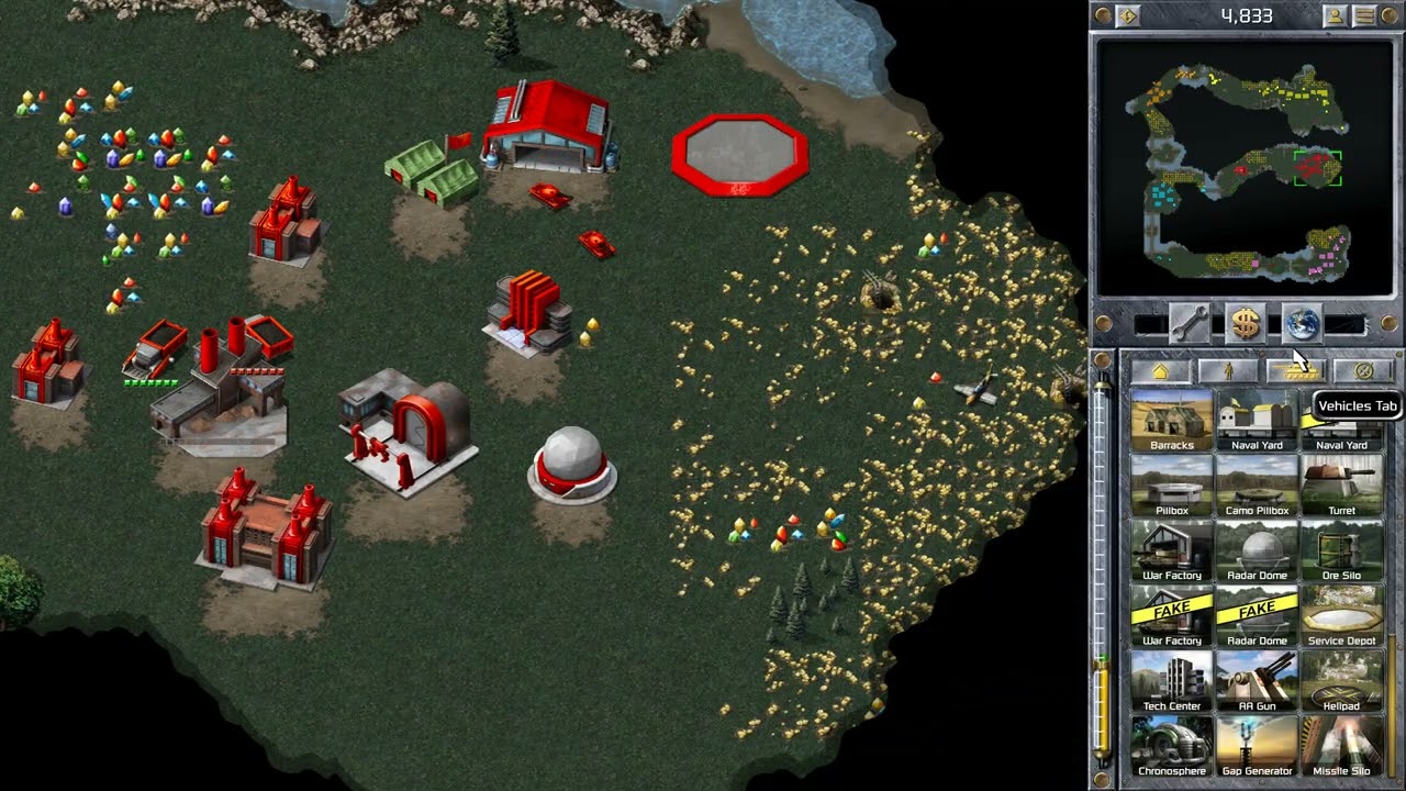 Command & Conquer  Remastered Zackthecreaper winning again