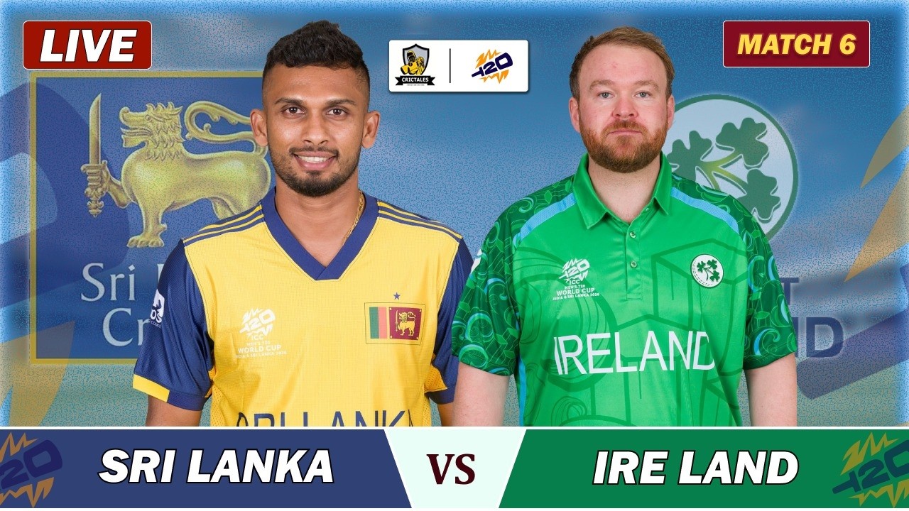 SL VS IRE 6th T20 MATCH LIVE , COLOMBO | ICC WC 2026 | SRI LANKA vs IRELAND COMMENTARY