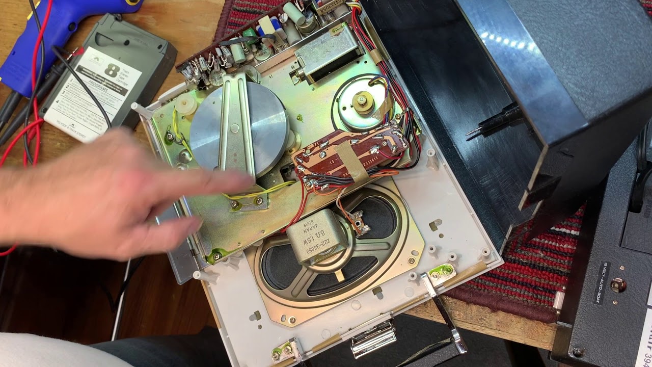 Vintage Tunes on the Belair 394 8-Track Player