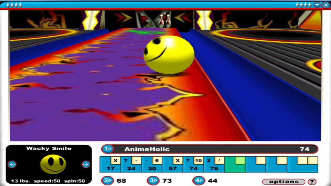 Gutterball 3D multiplayer match (wacky alley)