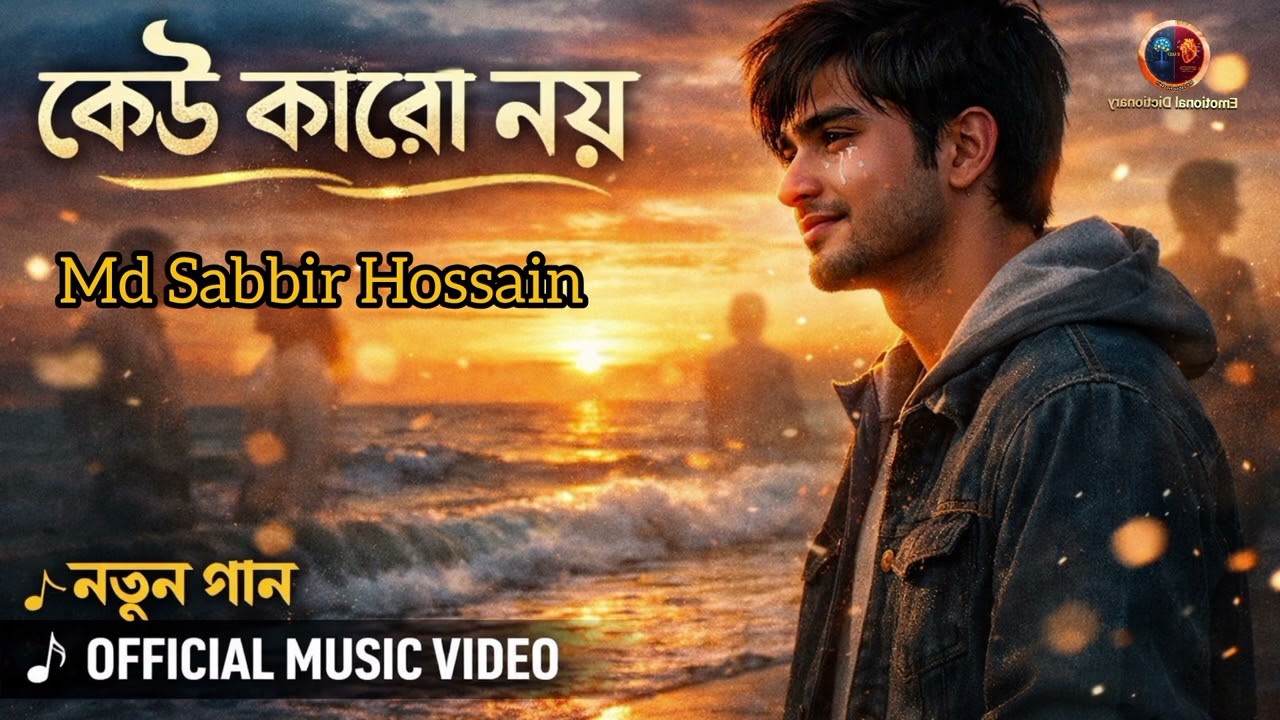 কেউ কারো নয় # Keu karo noy # Emotional song# Bangla song #Emotional Dictionary.