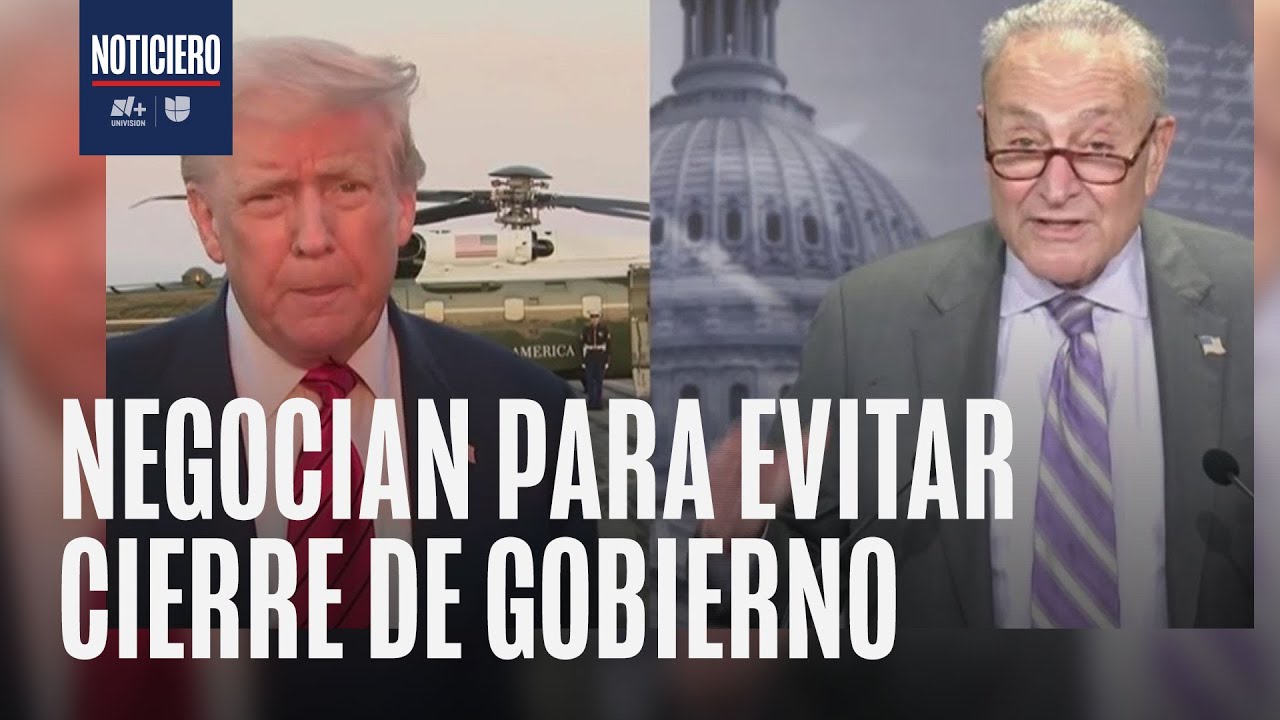 Schumer busca evitar el cierre de gobierno mientras el FBI allana oficina electoral en Georgia