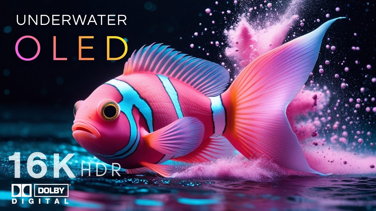 16K Ultra HDR Marine Life Documentary  | 16K Underwater Videos