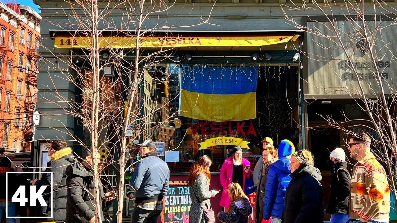 🇺🇦Ukrainian Consulate to United Nations to Little Ukraine in East Village | 4K NYC Walking Tour