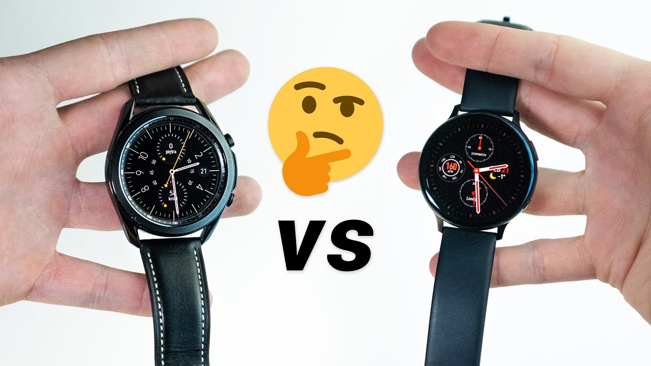 GALAXY WATCH 3 vs GALAXY WATCH ACTIVE 2 ⌚ SAMSUNG | Kt&oacute;ry wybrać? 🤔