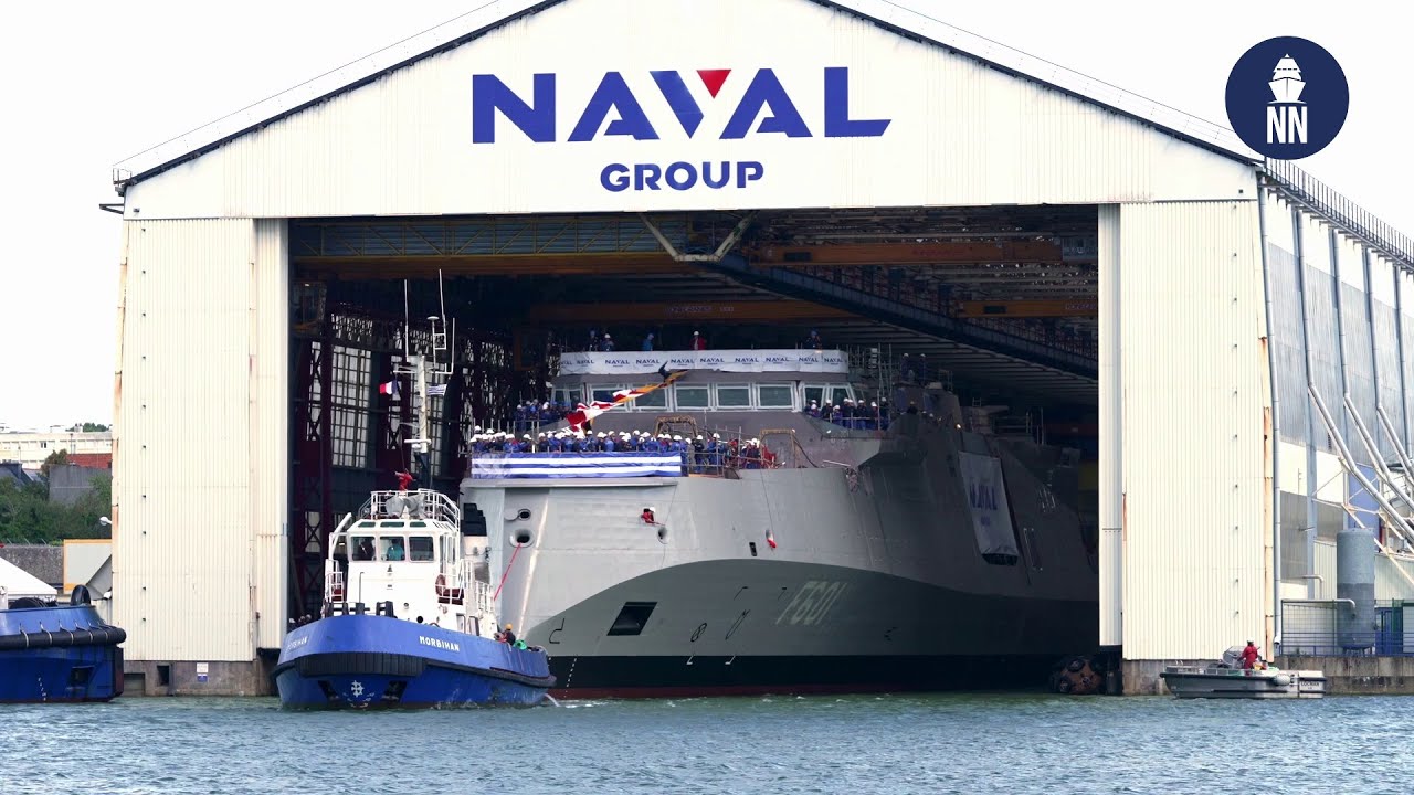 Greece's First FDI HN Frigate "HS Kimon"