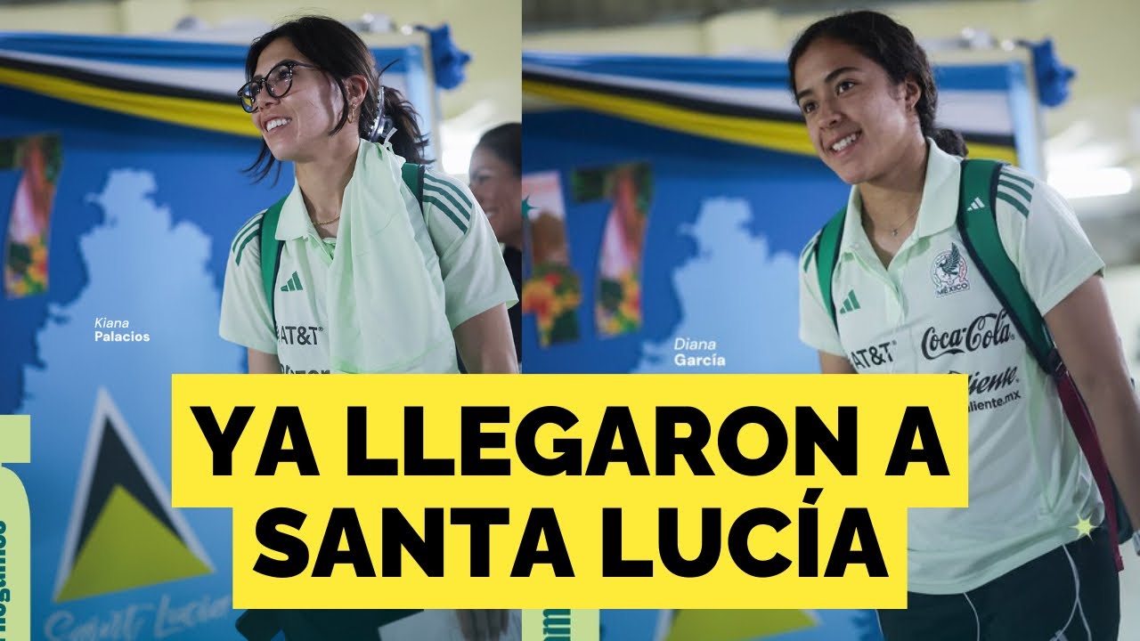 🚨MÉXICO FEMENIL ya llegó a SANTA LUCÍA