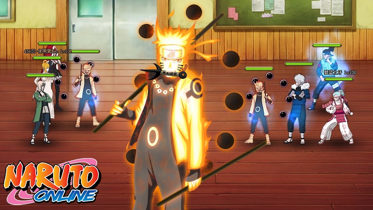 Naruto Online - Naruto Sage of Six Paths Breakthrough Gameplay in Arena