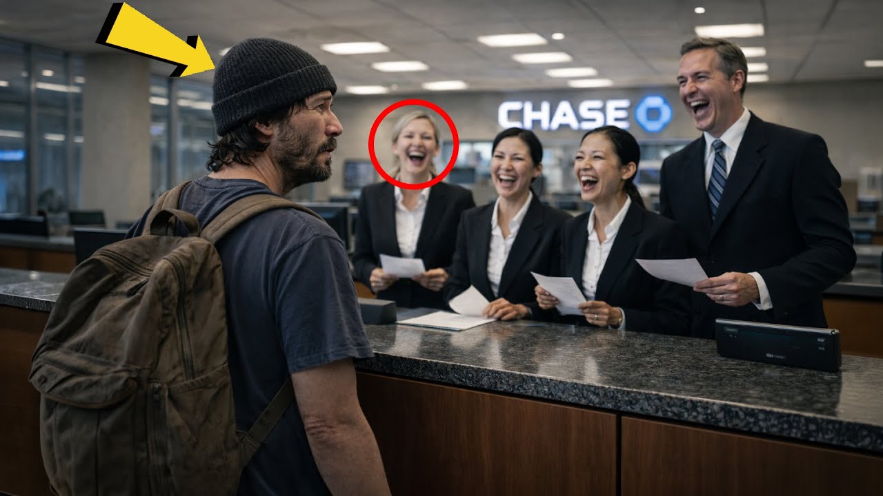Keanu Pretended to Be a Homeless Man to Test the Bank — The Manager Mocked Him and Was Later Fired.