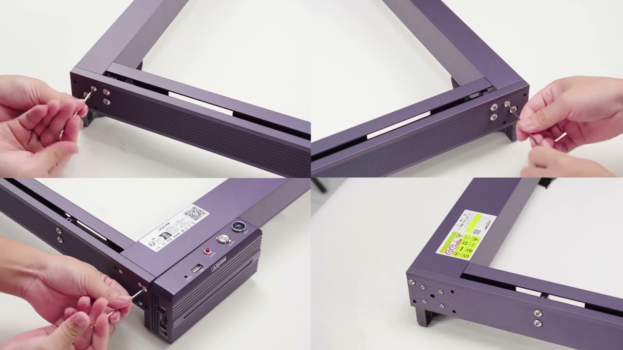 How to Install the Extension Kit for Atezr L2 Laser Engraving Machine