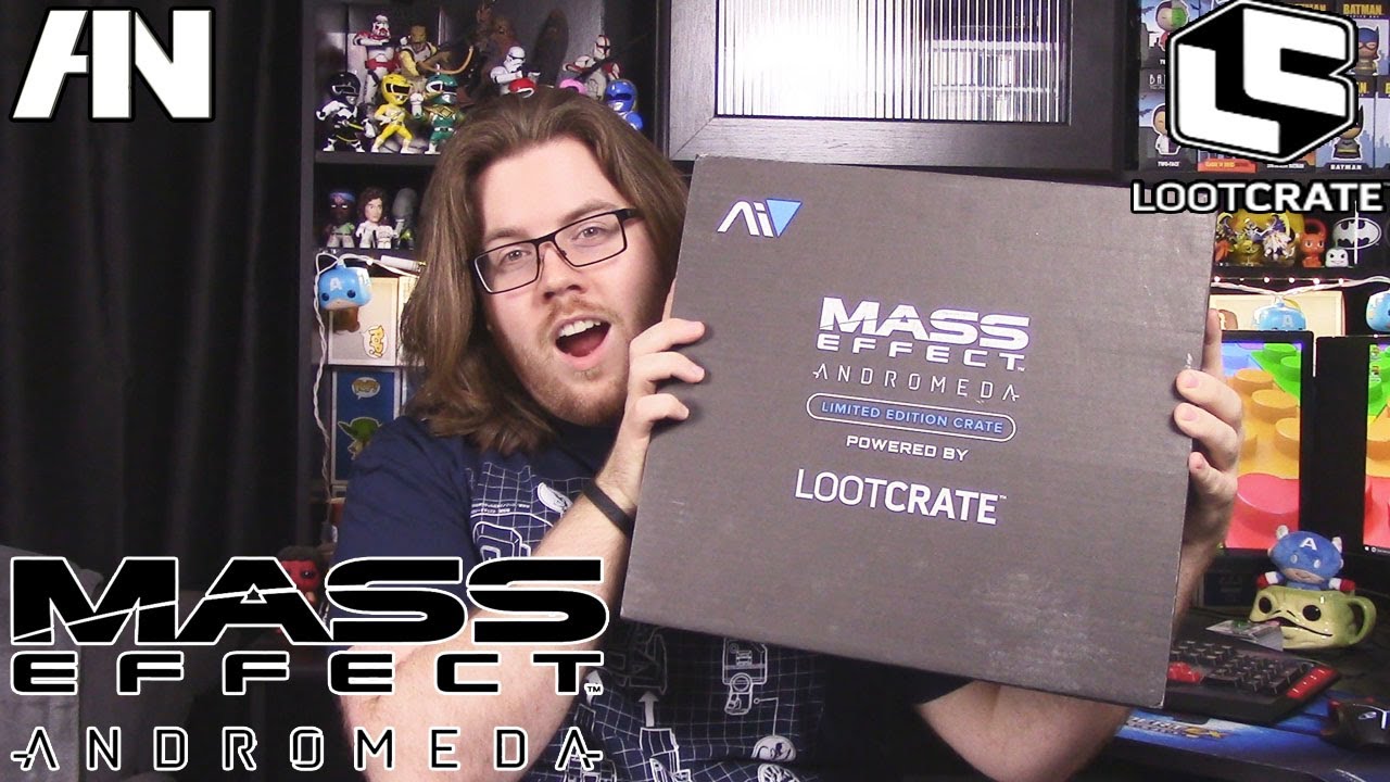 Mass Effect: Andromeda Limited Edition Crate Unboxing