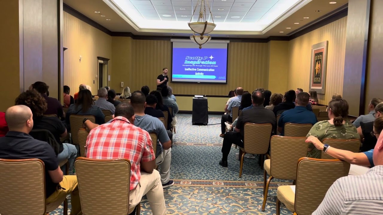 Scotty Speaking On Effectively Communicating Mental Health Support
