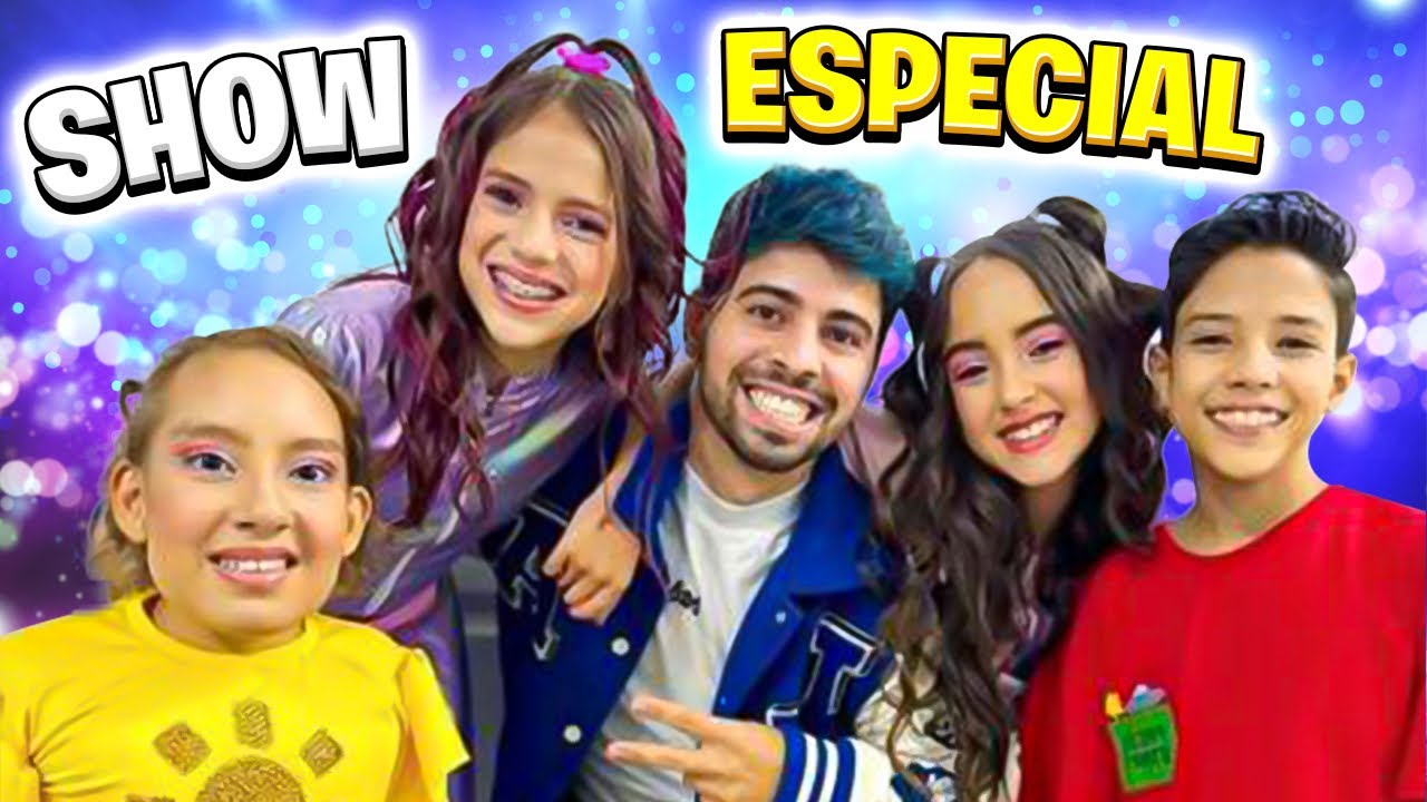 Jéssica Belinha MC Divertida Henrique e Vinibug participaram do Show do gato galáctico
