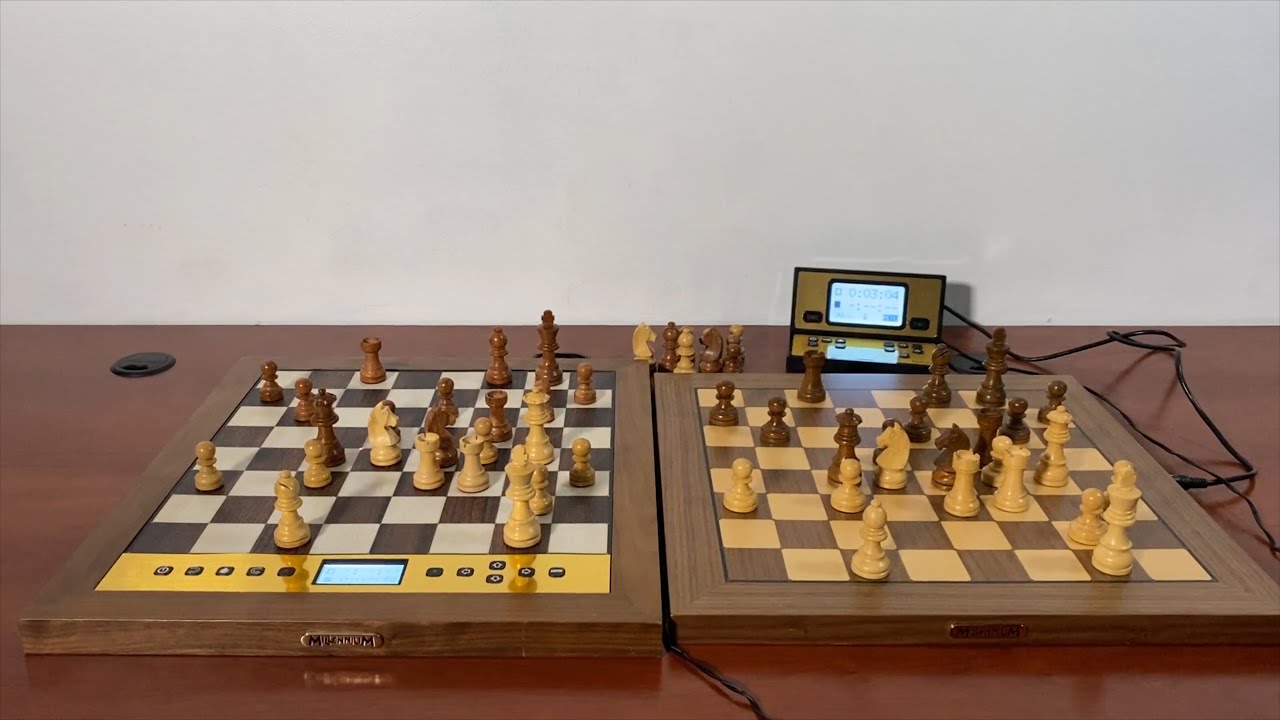 Chess Genius Exclusive vs  The King Performance Millennium Chess Computer -- Gadgetify