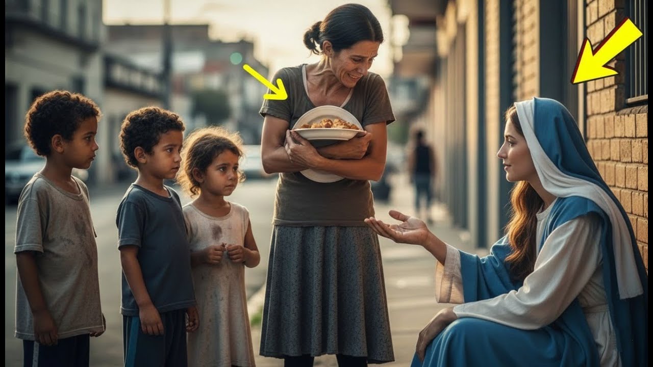 VIRGEM MARIA SALVA Mulher Que Dividiu a Última Refeição na Véspera de Natal E O ImpossívelAconteceu