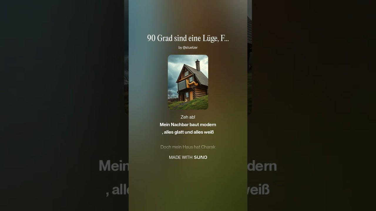 Warum Wasserwaagen hier sinnlos sind 📐🚫 - Der Song 