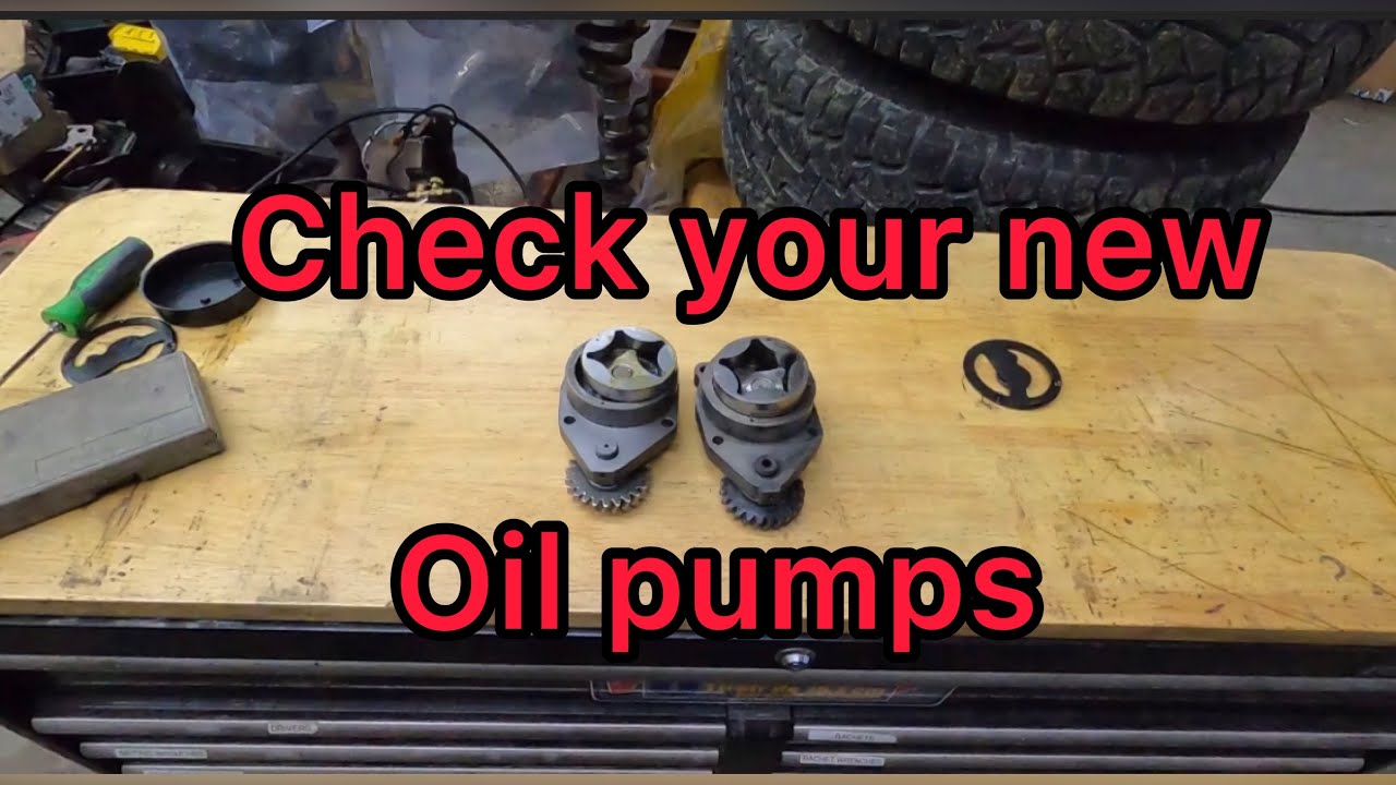 4bt vs 6bt oil pumps ( watch this !! )