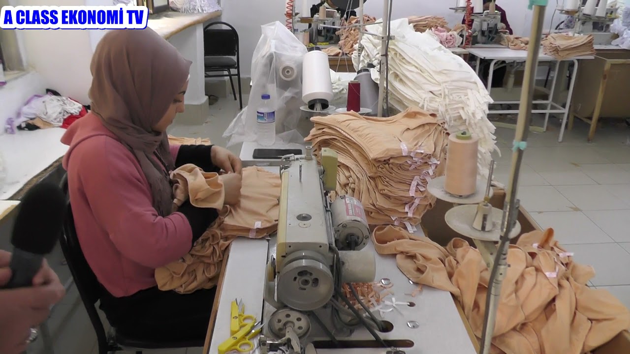 Elya Tekstil Fason Atölyesi Çalışanlardan Görüntüler