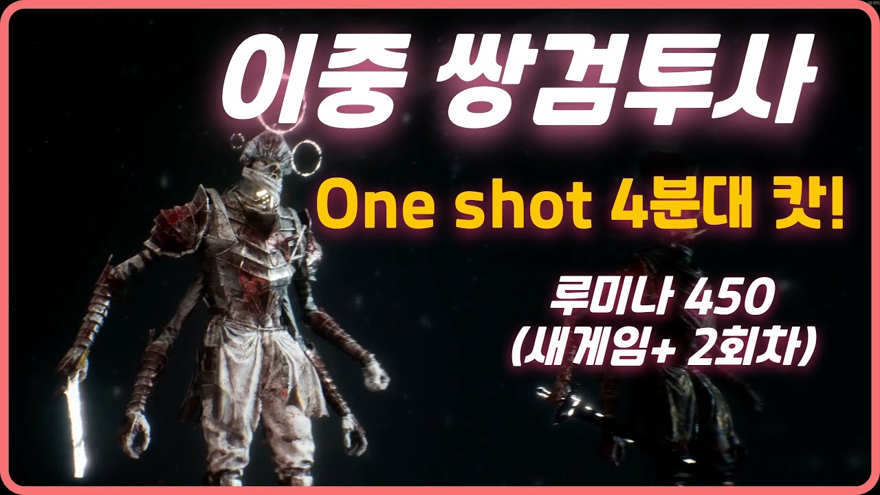 33원정대 이중쌍검투사 마엘 빌드 4분대컷 가보자 (새게임+ 2회차)