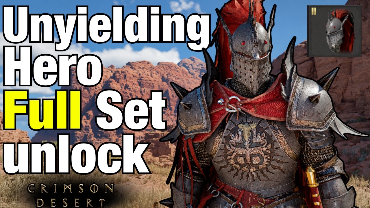 FULL Unyielding Hero Armor Set Guide | Crimson Desert
