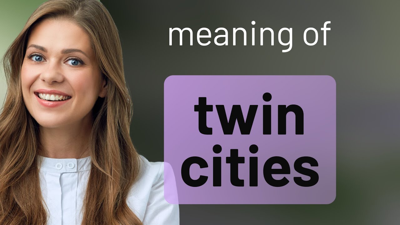 Twin cities — definition of TWIN CITIES